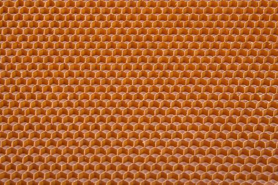 Poziom lotnictwa krajowego Nomex Honeycomb Core Wysoka wytrzymałość Lekka waga