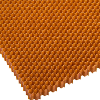 jakość  600x1220mm Aramid Honeycomb Core , Nomex Honeycomb Core For Radar Radome Fabryka