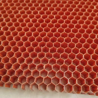 Lekkie, wysokiej wytrzymałości, rdzeń z pączków miodnych Nomex do lotnictwa