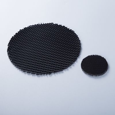 Średnica 50 mm Czarny aluminiowy klamka z pączkami dla LED Anti Glare