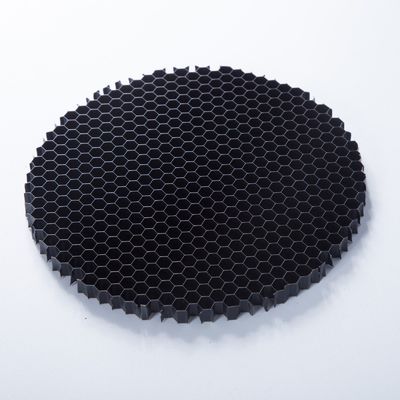 Średnica 50 mm Czarny aluminiowy klamka z pączkami dla LED Anti Glare