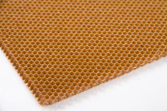 Poziom lotnictwa krajowego Nomex Honeycomb Core Wysoka wytrzymałość Lekka waga