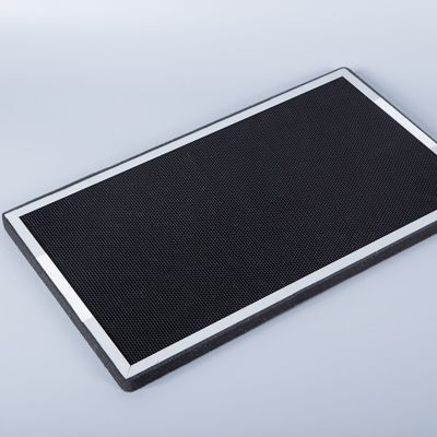 Substrat gąbki Wysokiej wydajności Aluminiowy Filtr z pączków miodnych Filtr aktywowanego węgla 10 mm