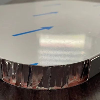 PVDF powłoka aluminiowa płytka z pączkami dla ścian zasłonowych i konstrukcji
