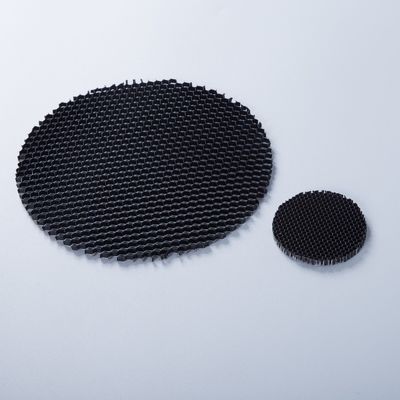 Mikroporowaty aluminiowy plaster miodu, osłona przeciwolśnieniowa, średnica 110mm