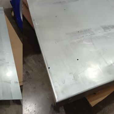 Standardowy stół roboczy PCB o wymiarach 1220*2440mm ze strukturą panelu aluminiowego o strukturze plastra miodu