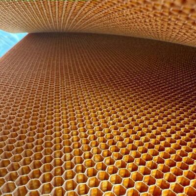 3.2mm 4.8mm Cell Size Aramid Honeycomb Core Outstanding Corrosion Resistance
