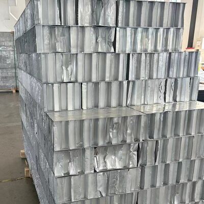 Aluminiowy rdzeń o strukturze plastra miodu lutowany z odpornością na temperaturę do 600°C
