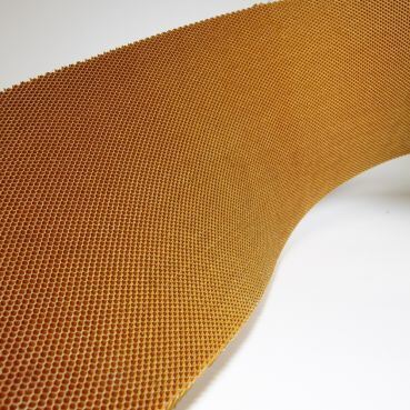 Sound Insulation Aviation Grade Aramid Honeycomb Core 4x8' For Railway Transporation