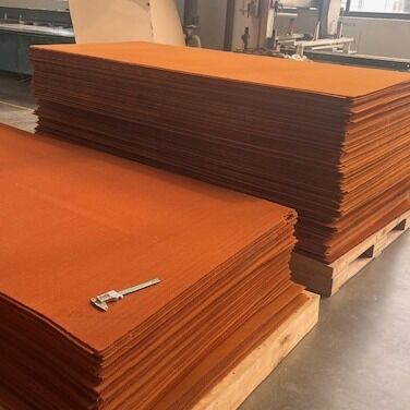 Sound Insulation Aviation Grade Aramid Honeycomb Core 4x8' For Railway Transporation