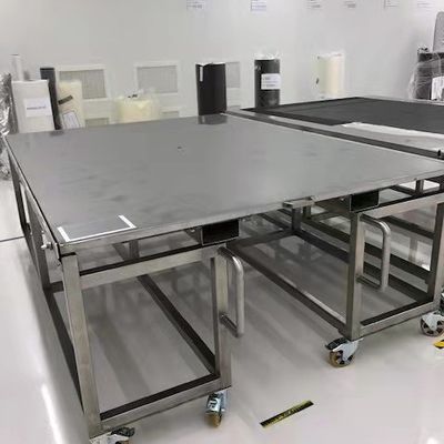 Stół roboczy z pęcherza miodnego odpornego na plamy olejowe ze stali nierdzewnej 800x900 mm
