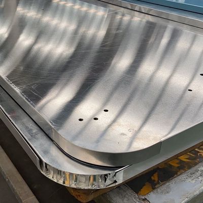 Anodowy aluminiowy płyta aluminiowa z pączkami miodnymi Grubość 0,5 0,6 0,7 0,8 mm
